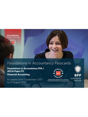 cover image of FIA Foundations of Financial Accounting FFA (ACCA F3): Passcards